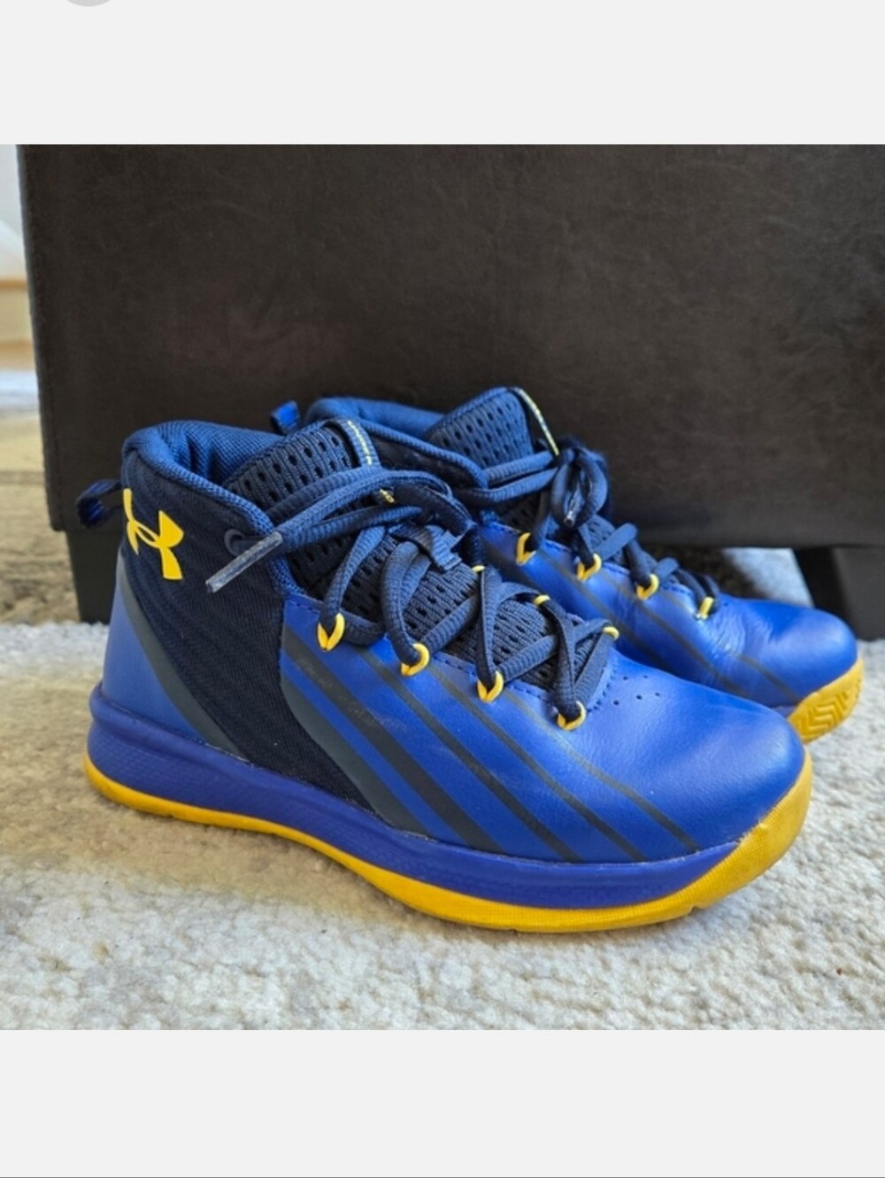 Under Armour Kids Lockdown 3 Basketball Shoes